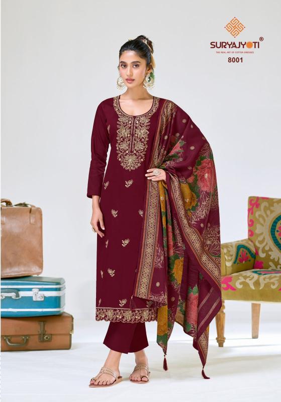Suryajyoti pashan vol-8 wholesale dress materials in charminar  - wholesale export